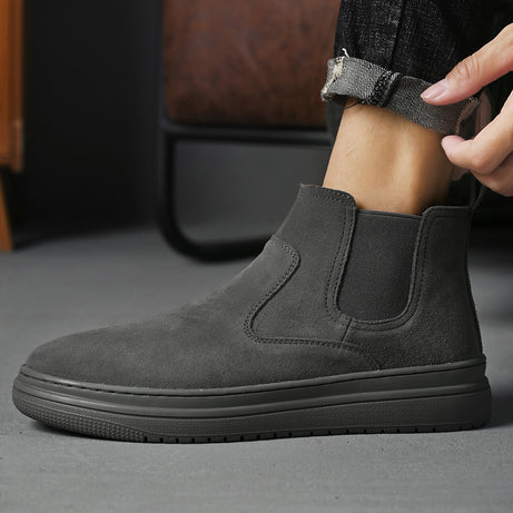 Men's Leather Chelsea Boots Casual Shoes