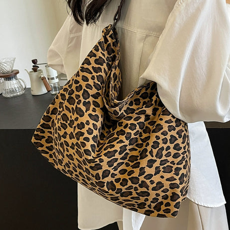 Women's Leopard Print Fashion Shoulder Bag