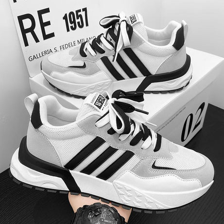 Men's Mesh Thick-soled Versatile Casual Shoes