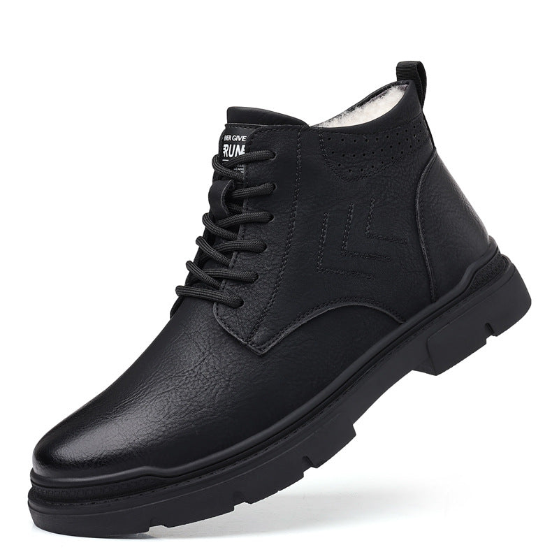 Men's Leather Outdoor Casual Martin Boots