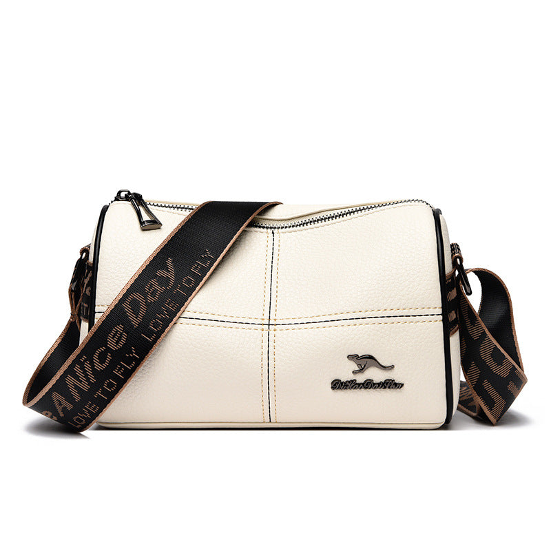 Women's Leather Portable Shoulder Bag