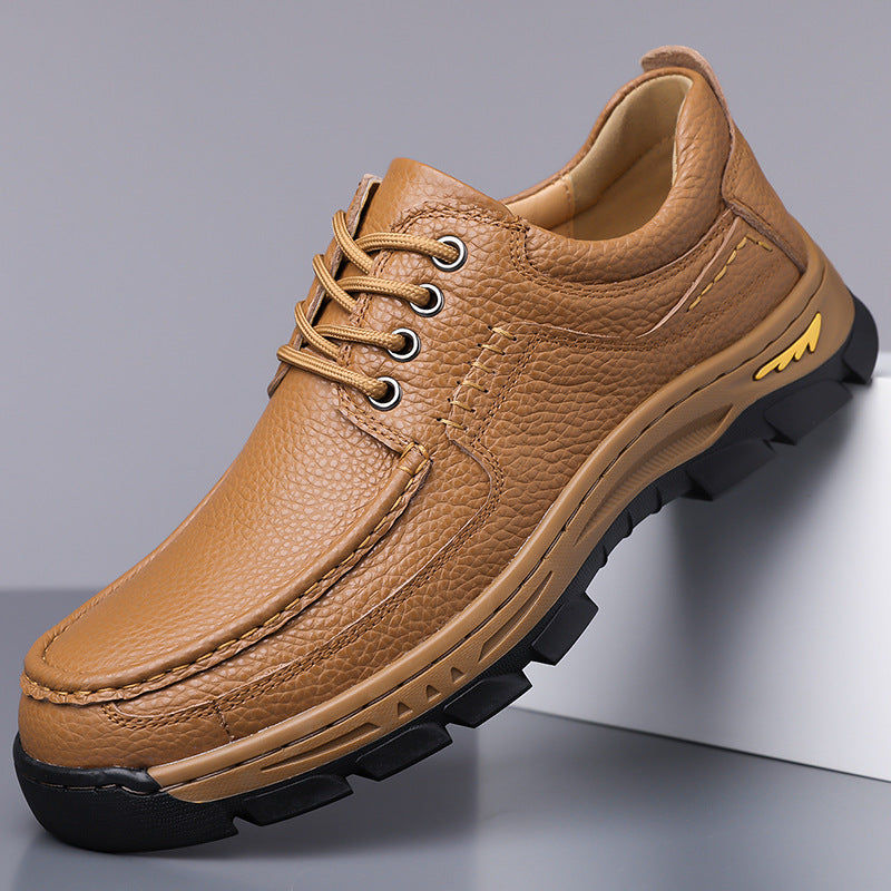 Men's Leather Trendy Outdoor Casual Shoes