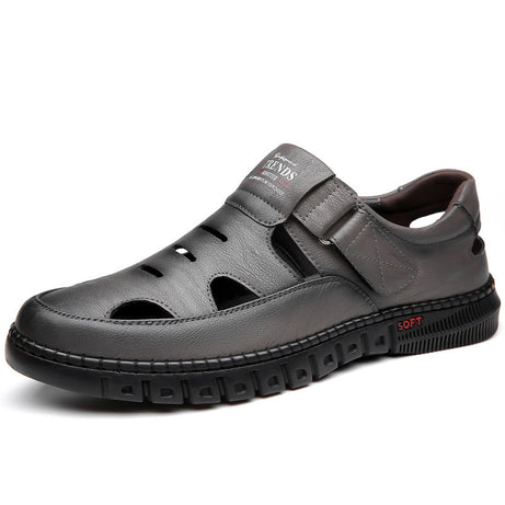 Men's Leather Breathable Casual Sandals