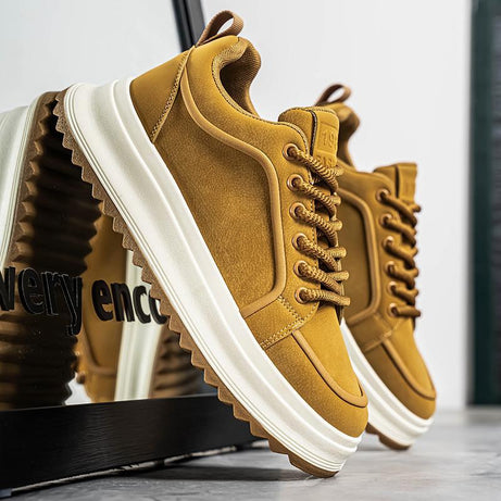 Men's Leather Outdoor Trendy Casual Shoes