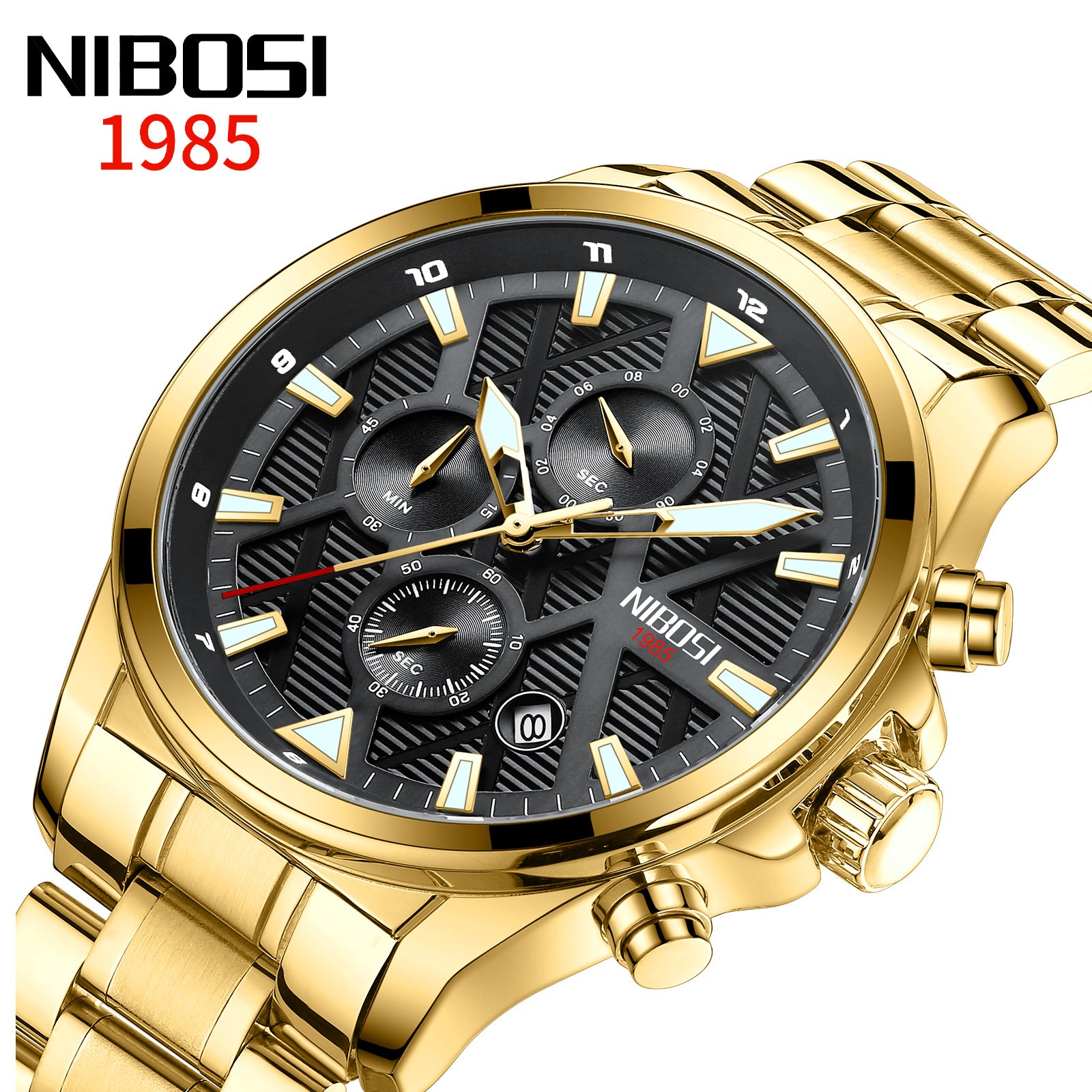 Men's Multifunctional Waterproof Luminous Watch