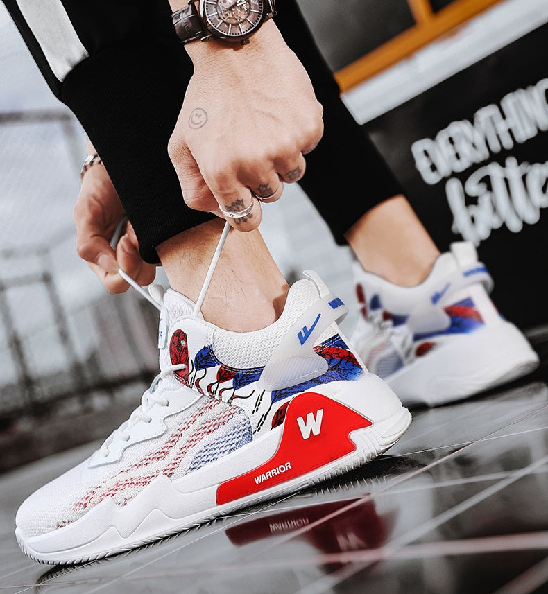 Men's Breathable Basketball Sports Shoes