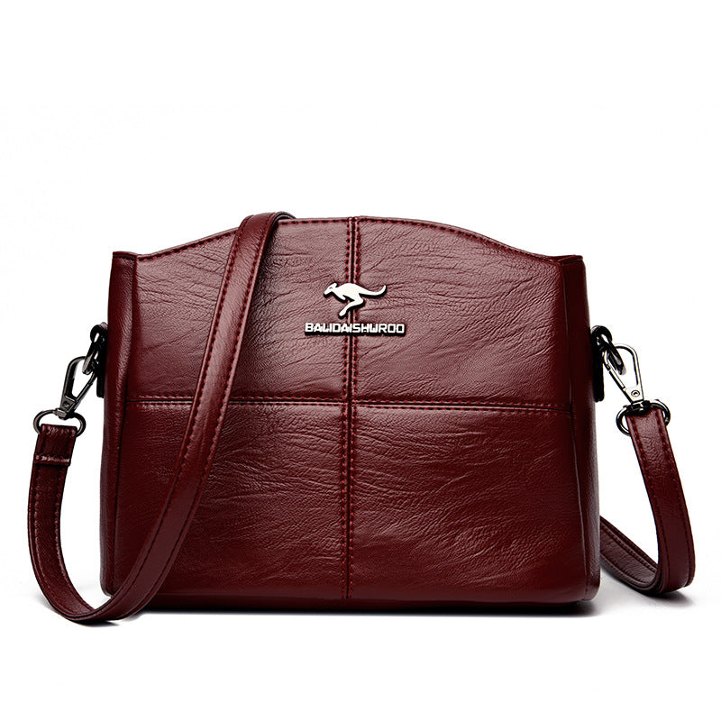 Women's Leather Trendy Shoulder Bag (In Stock)