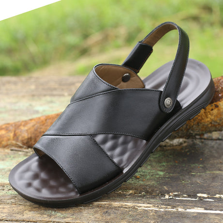 Men's Leather Fashionable Cool Sandals