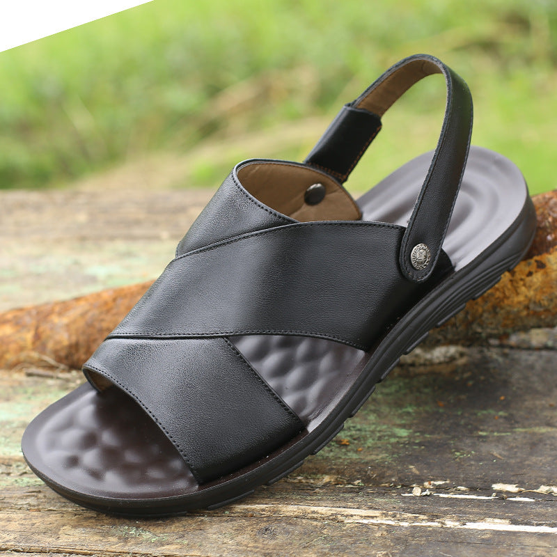 Men's Leather Fashionable Cool Sandals