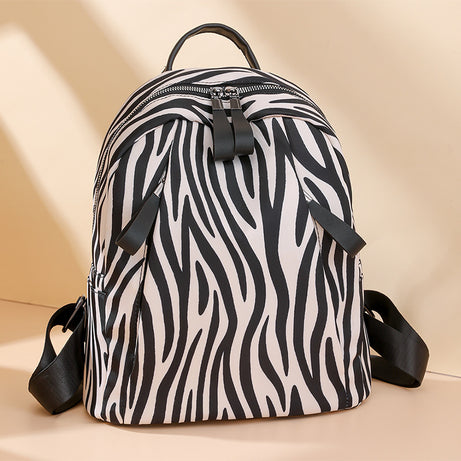 Women's Trendy Colorful Print Casual Backpack