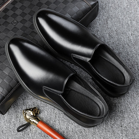 Men's Leather British Style Formal Casual Shoes
