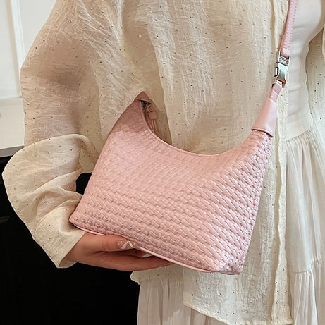 Women's Leather Versatile Stylish Pea Bag