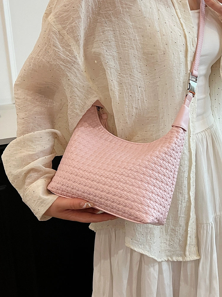 Women's Leather Versatile Stylish Pea Bag