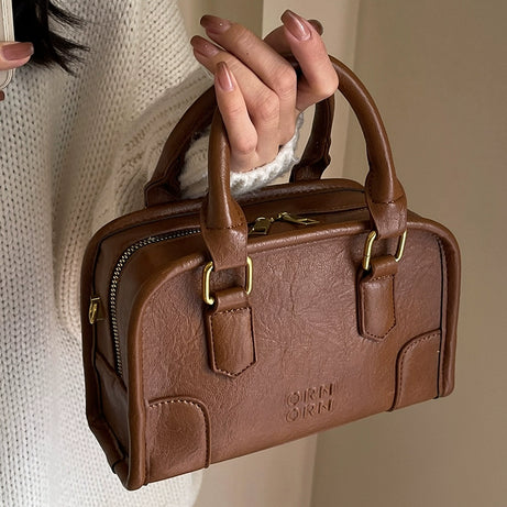 Women's Retro Leather Small Bag