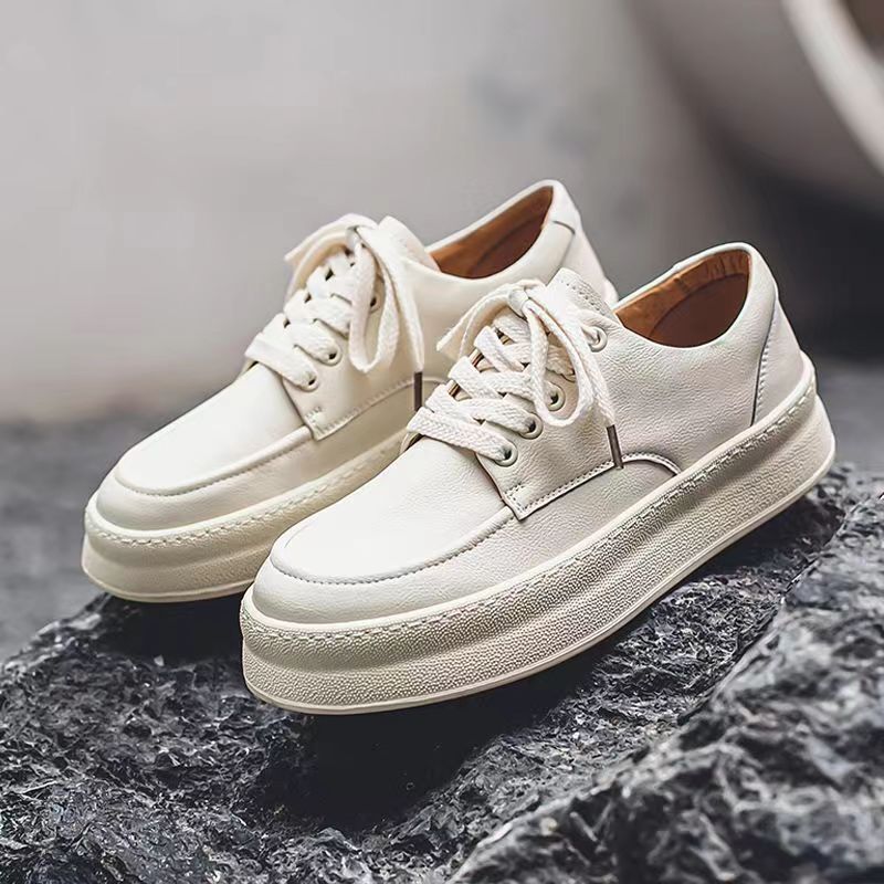 Men's Leather Trendy Fashion Casual Shoes