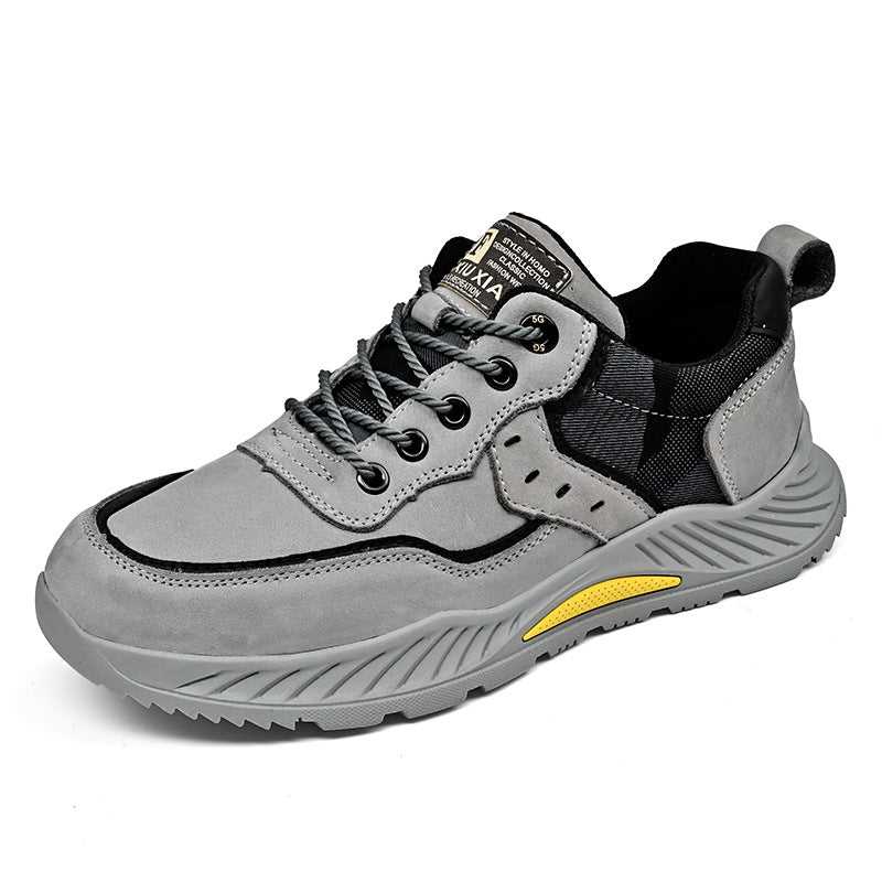 Men's Leather Outdoor Trekking Shoes