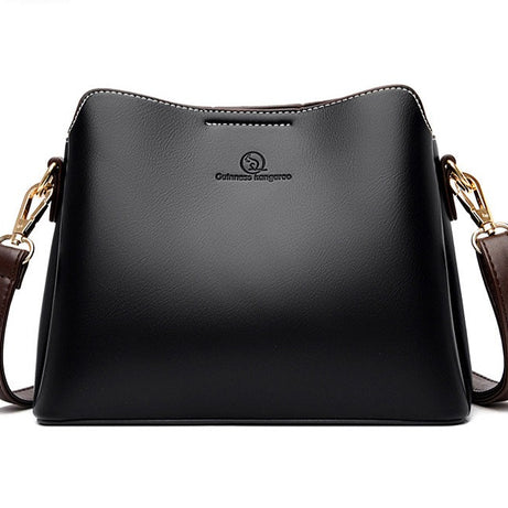 Women's Leather High-End Bucket Bags