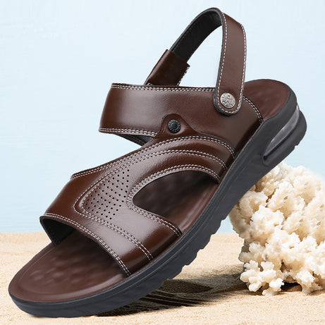Men's Leather Breathable Cool Sandals