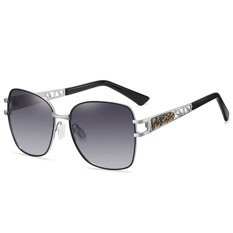 Men's Fashionable Metal Polarized Sunglasses