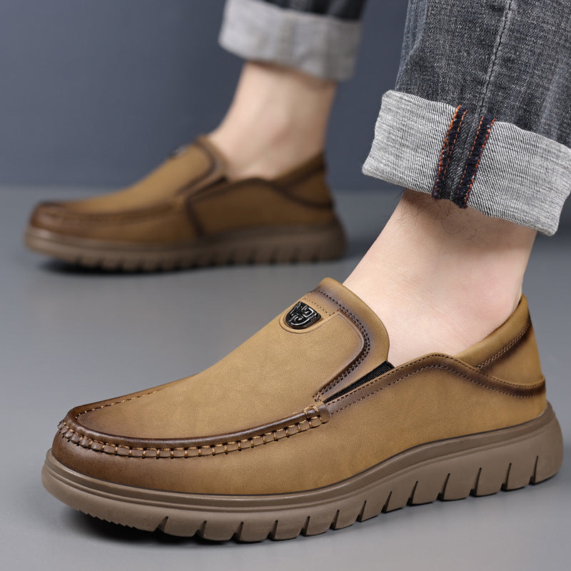 Men's Leather Fashion Outdoor Casual Shoes