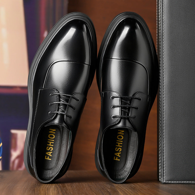 Men's Leather Business Formal Shoes (In Stock)