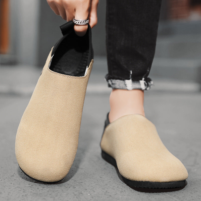 Men's Low-top Solid Color Lazy Casual Shoes