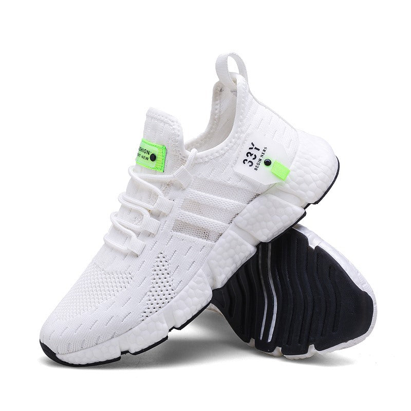 Men's Fly-woven Mesh Breathable Low-top Running Shoes
