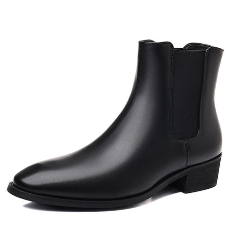Men's Leather British Style Chelsea Boots