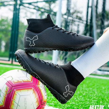 Men's Football Broken Nails Artificial Leather Shoes