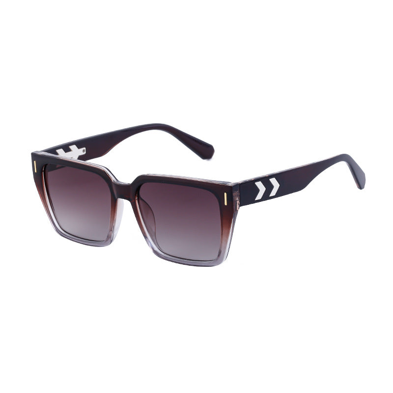 Women's Large Frame UV Protection Retro Sunglasses