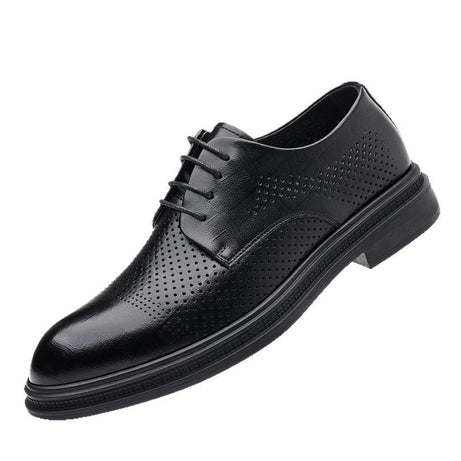 Men's Leather Hollowed-Out Casual Shoes