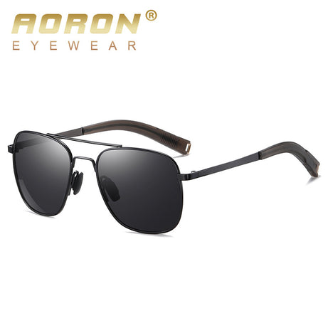Men's Square Polarized Fashion UV-proof Sunglasses