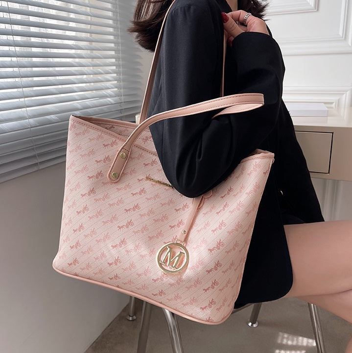 Women's Leather Versatile Large Capacity Shoulder Bag