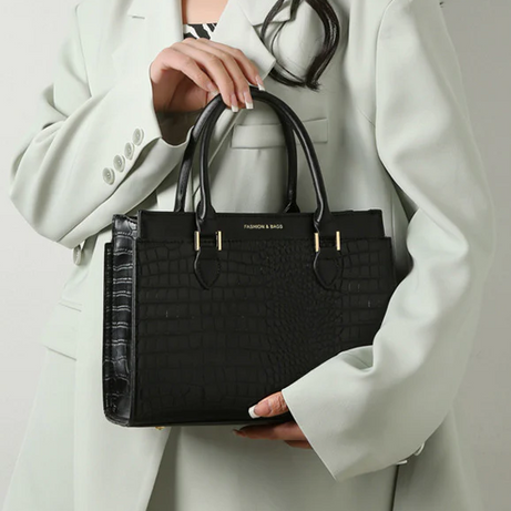 Women's Leather Trendy Shoulder HandBag