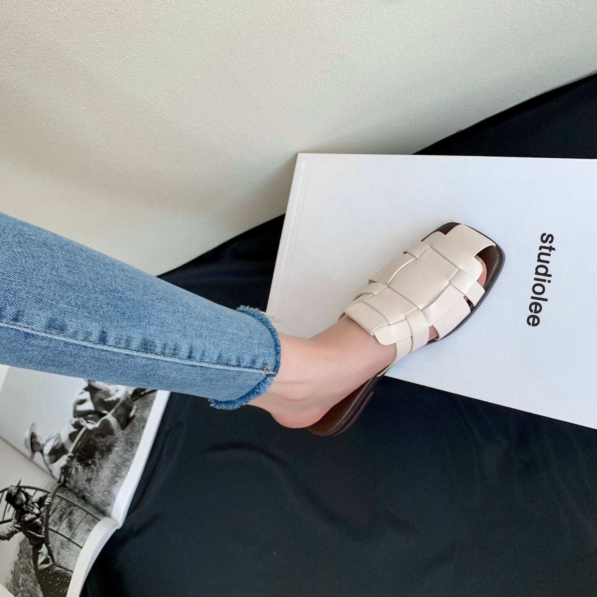 Women's Outer Wear Beach Flat Bottom Slippers