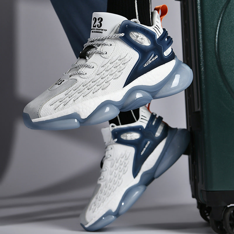 Men's Thin Mesh Flying Weave Running Shoes