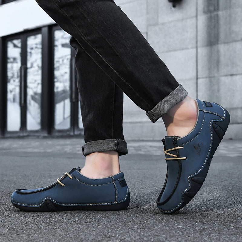 Men's Leather High-End Loafers Casual Shoes