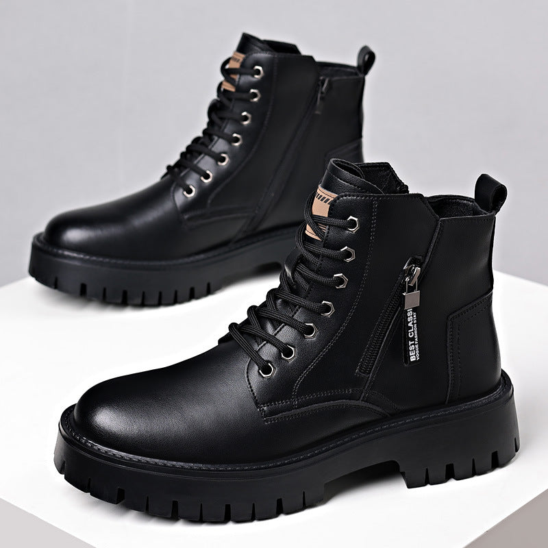 Men's Leather Outdoor Martin Boots