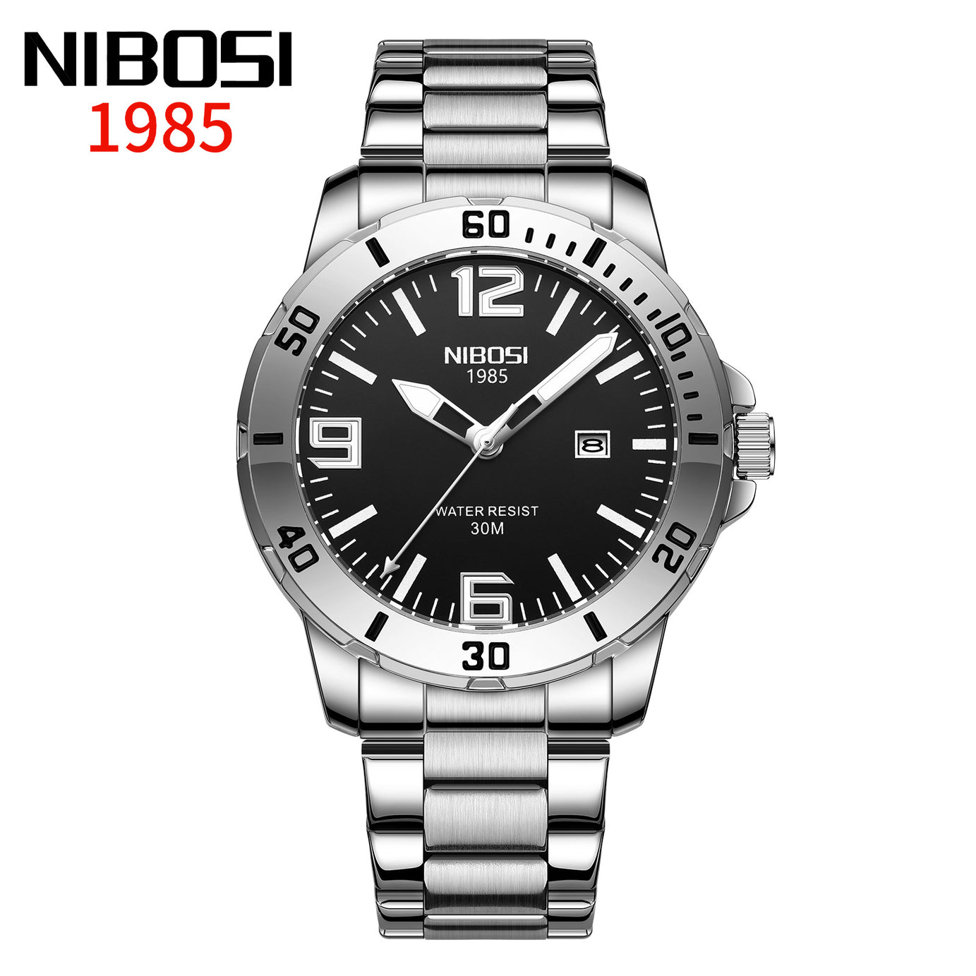 Men's Multi-function Steel Belt Watch