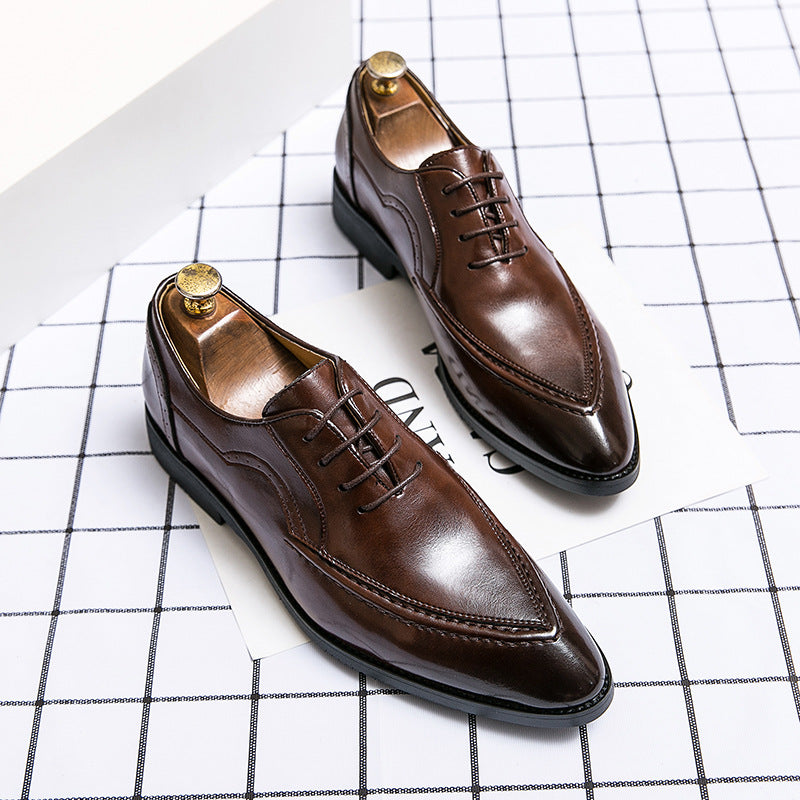 Men's Outdoor Fashion Leather Formal Shoes