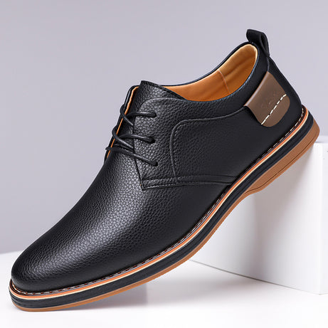Men's Leather British Style Casual Shoes