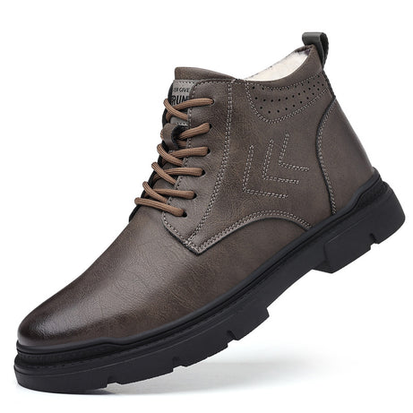 Men's Leather Outdoor Casual Martin Boots