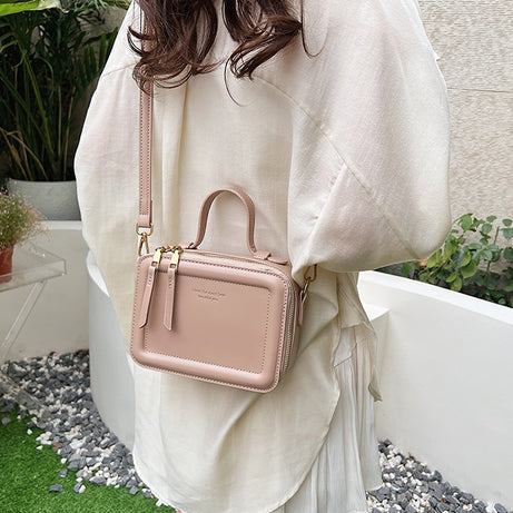 Women's Leather Trendy Shoulder Dumpling Bag