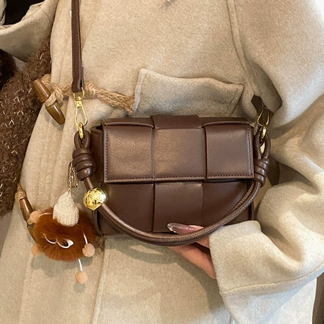 Women's Leather Versatile Square Casual Bag