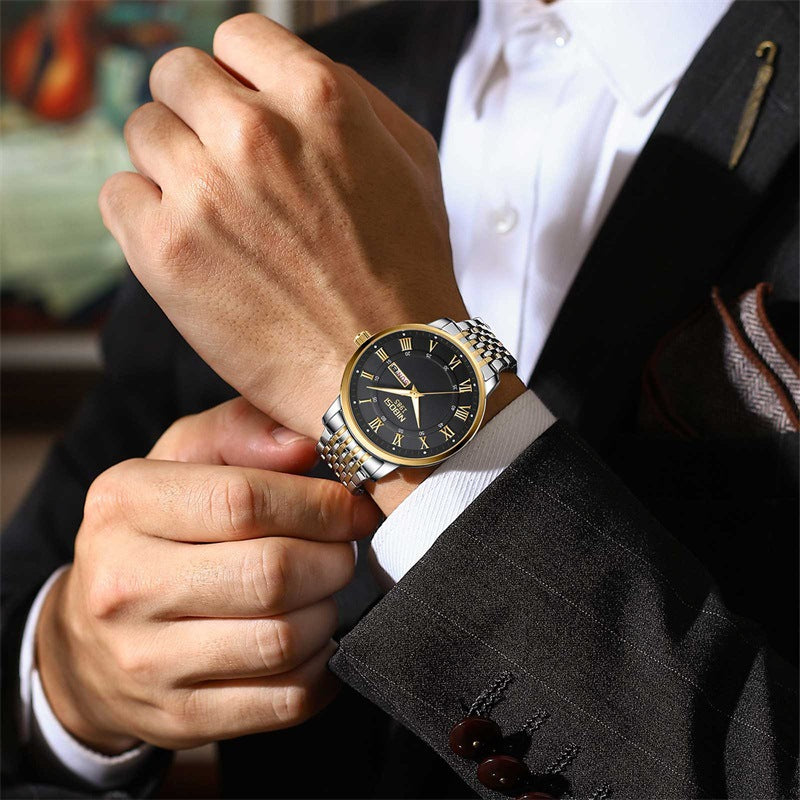 Men's Fashionable and Simple Student Watch