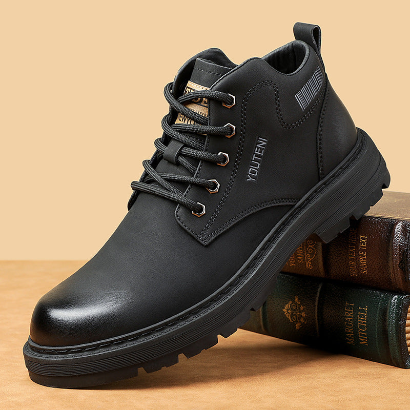 Men's Leather Outdoor Martin Boots