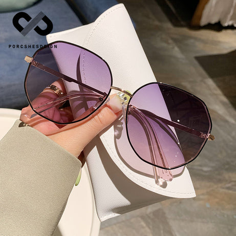 Women's Trendy Polarized Thin UV Protection Sunglasses