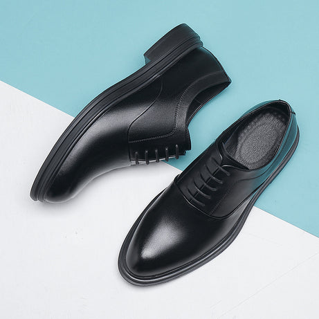 Men's Leather Trendy Versatile Casual Shoes