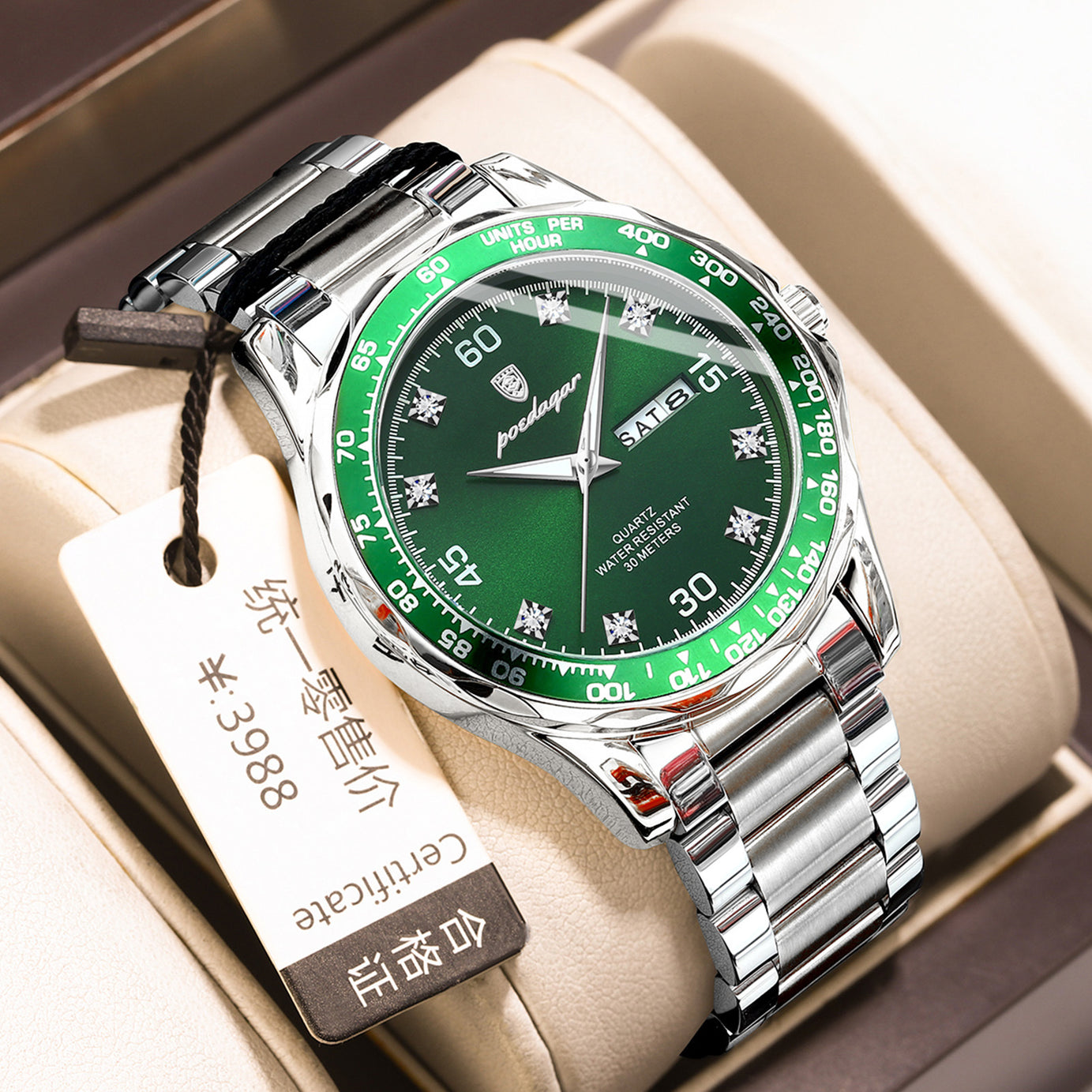 Men's Waterproof Luminous Quartz Watch