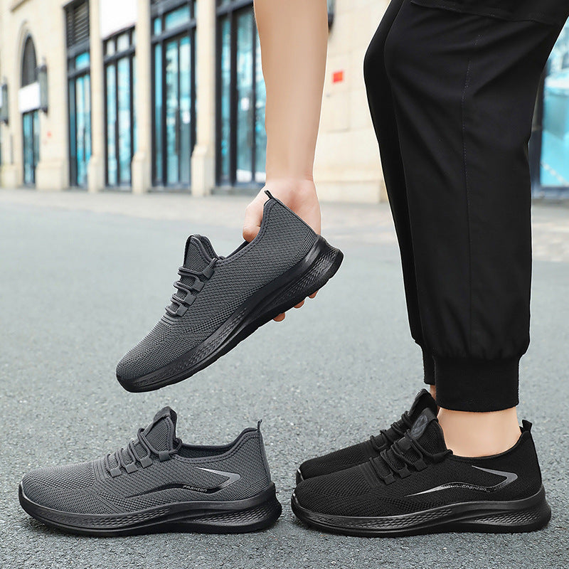 Men's Breathable Leisure Flying Woven Shoes